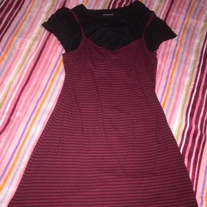 Striped Shirt Dress